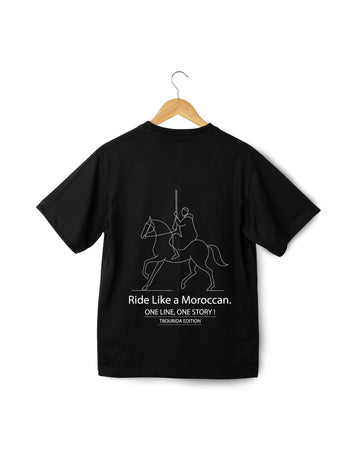 OverSize "TBOURIDA" T-shirt / ONE LINE ONE STORY Collection