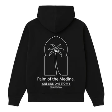OverSize "PALM" Hoodie/ ONE LINE _ ONE STORY Collection