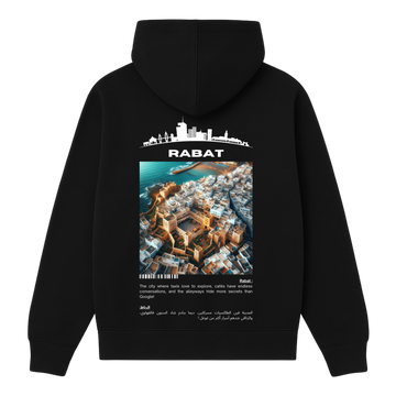 OverSize "RABAT" Hoodie / BELDI_CITIES Collection