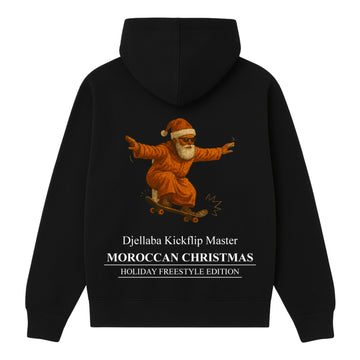 OverSize "SANTA KICKFLIP" Hoodie / MOROCCAN_CHRISTMAS Collection