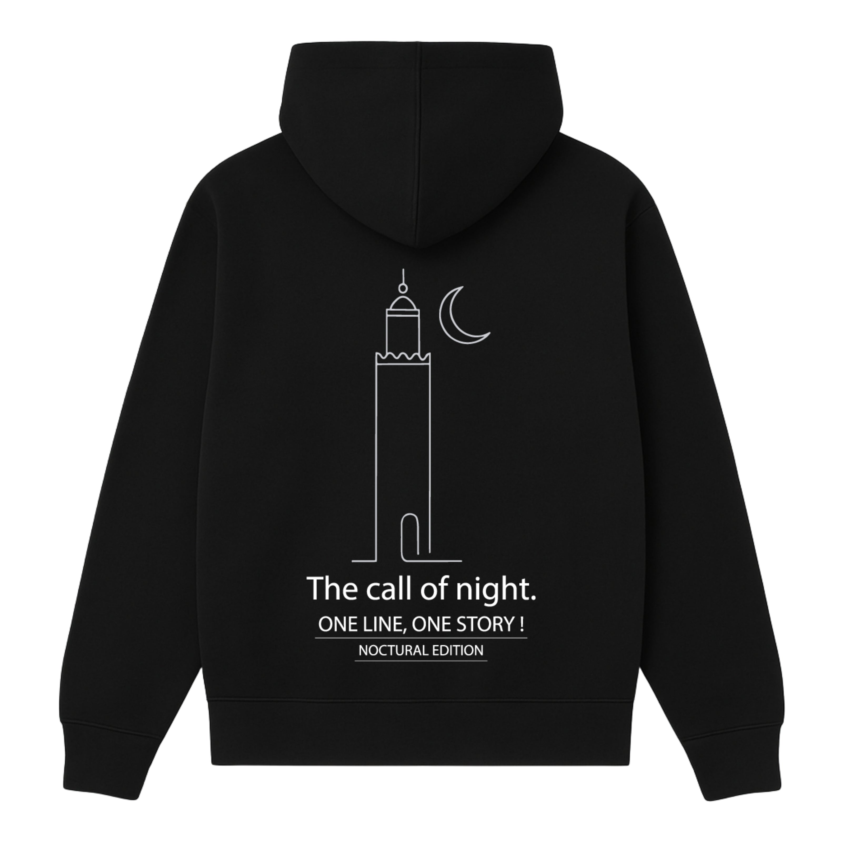 OverSize "MOSQUE" Hoodie/ ONE LINE _ ONE STORY Collection