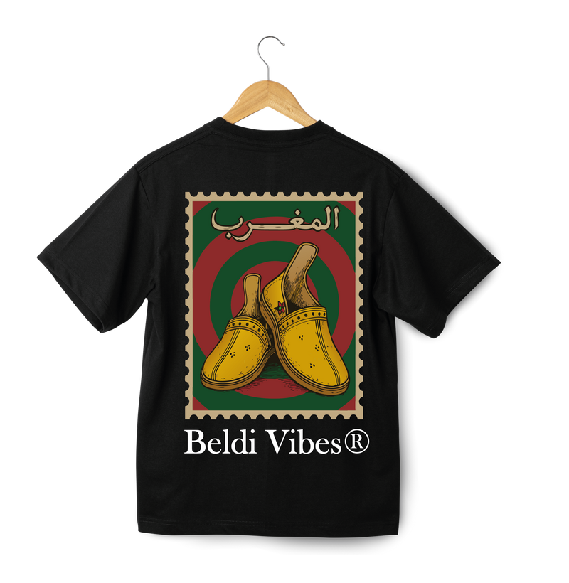 OverSize "IDOUKAN" T-shirt / MOROCCAN NOSTALGIA Collection