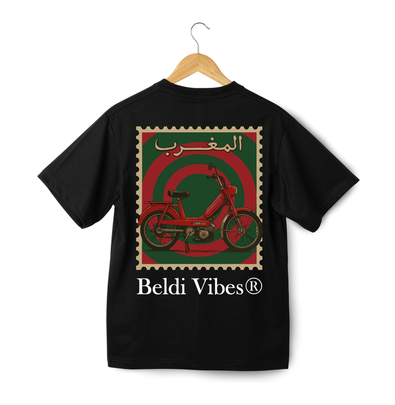 OverSize "PEUGOT 103" T-shirt / MOROCCAN NOSTALGIA Collection