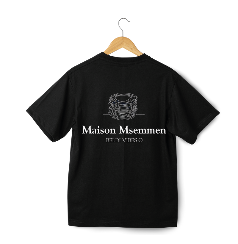 OverSize "MAISON MSEMEN" T-shirt / MOROCCAN LUXURY BRANDs Collection