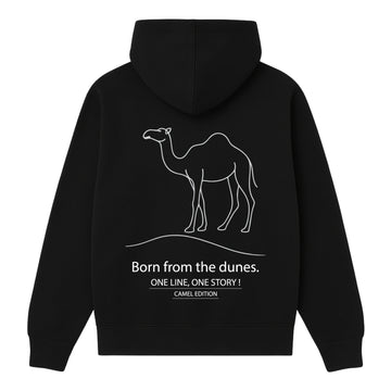 OverSize "CAMEL" Hoodie/ ONE LINE _ ONE STORY Collection