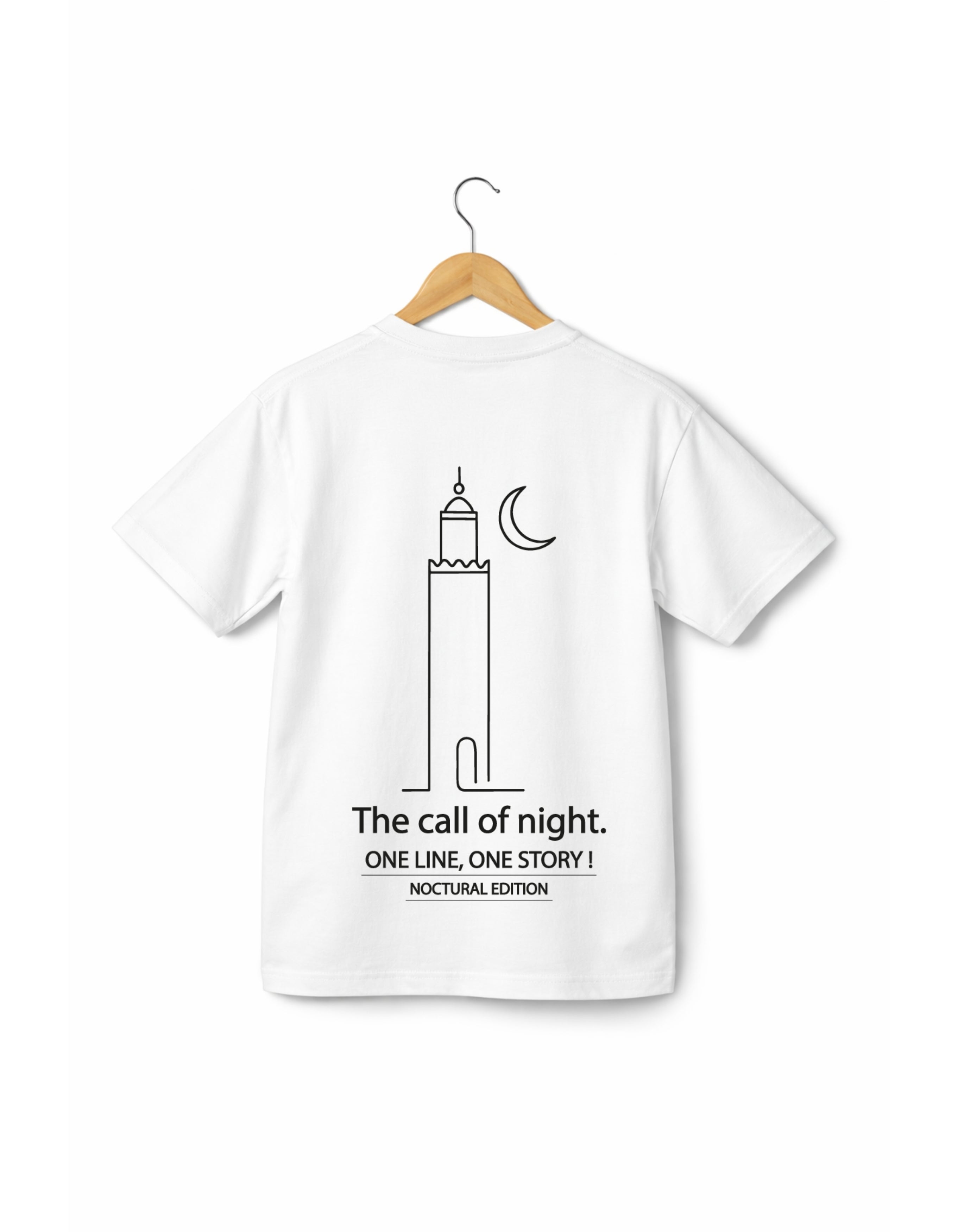 OverSize "MOSQUE" T-shirt / ONE LINE ONE STORY Collection