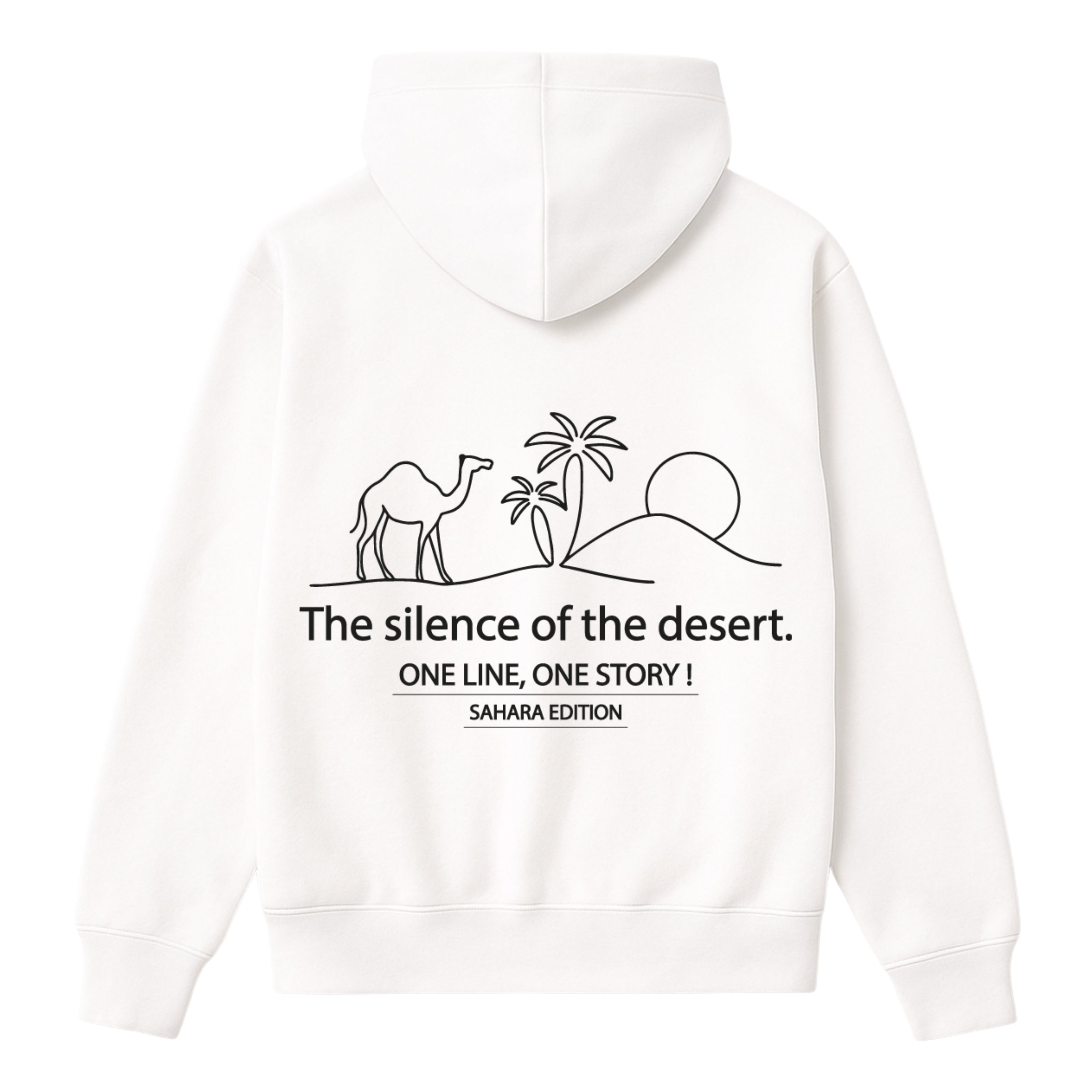 OverSize "DESERT" Hoodie/ ONE LINE _ ONE STORY Collection