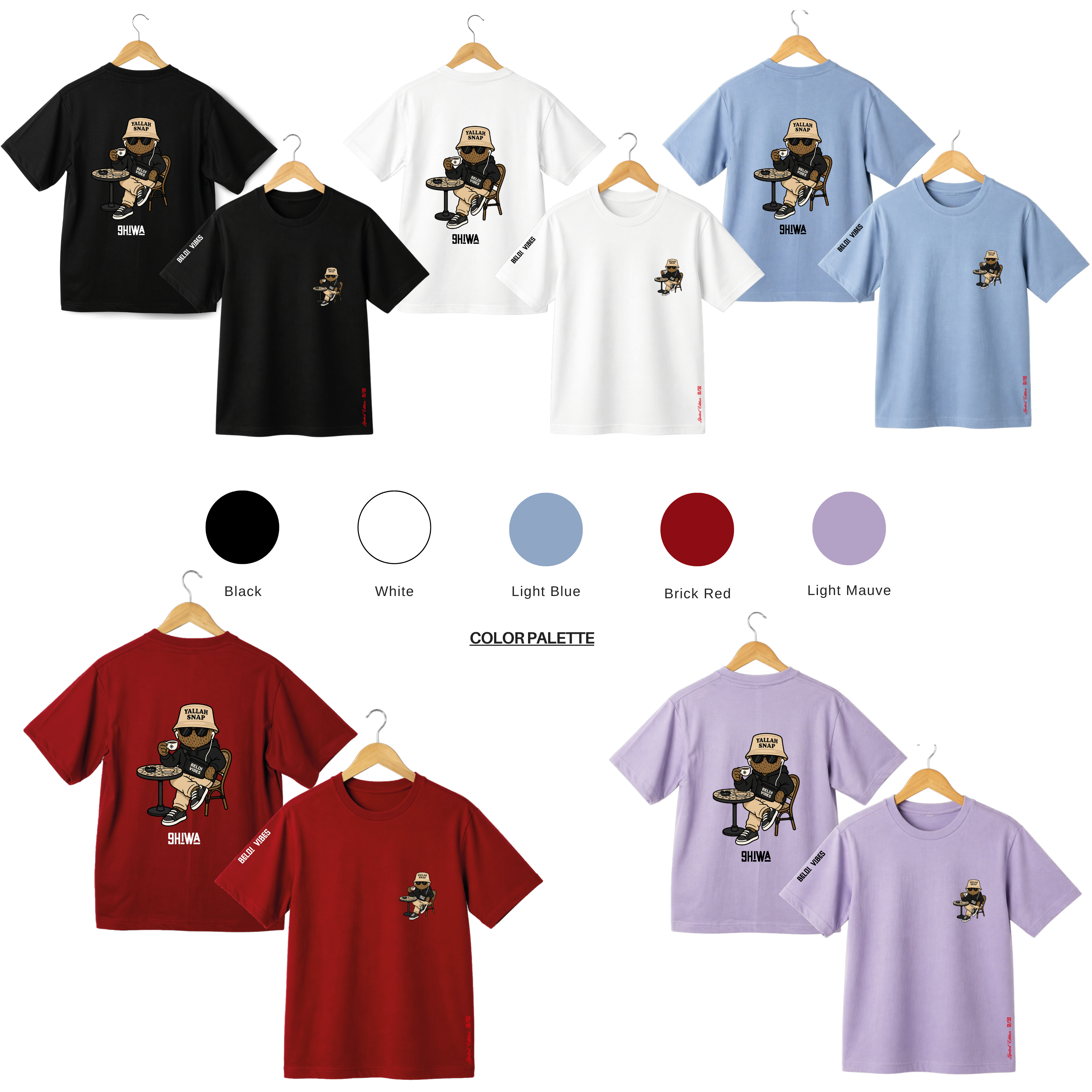 OverSize "CAFE MODE" T-shirt