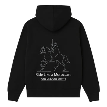OverSize "TBOURIDA" Hoodie/ ONE LINE _ ONE STORY Collection