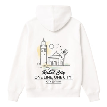 OverSize "RABAT" Hoodie/ ONE LINE _ ONE CITY Collection