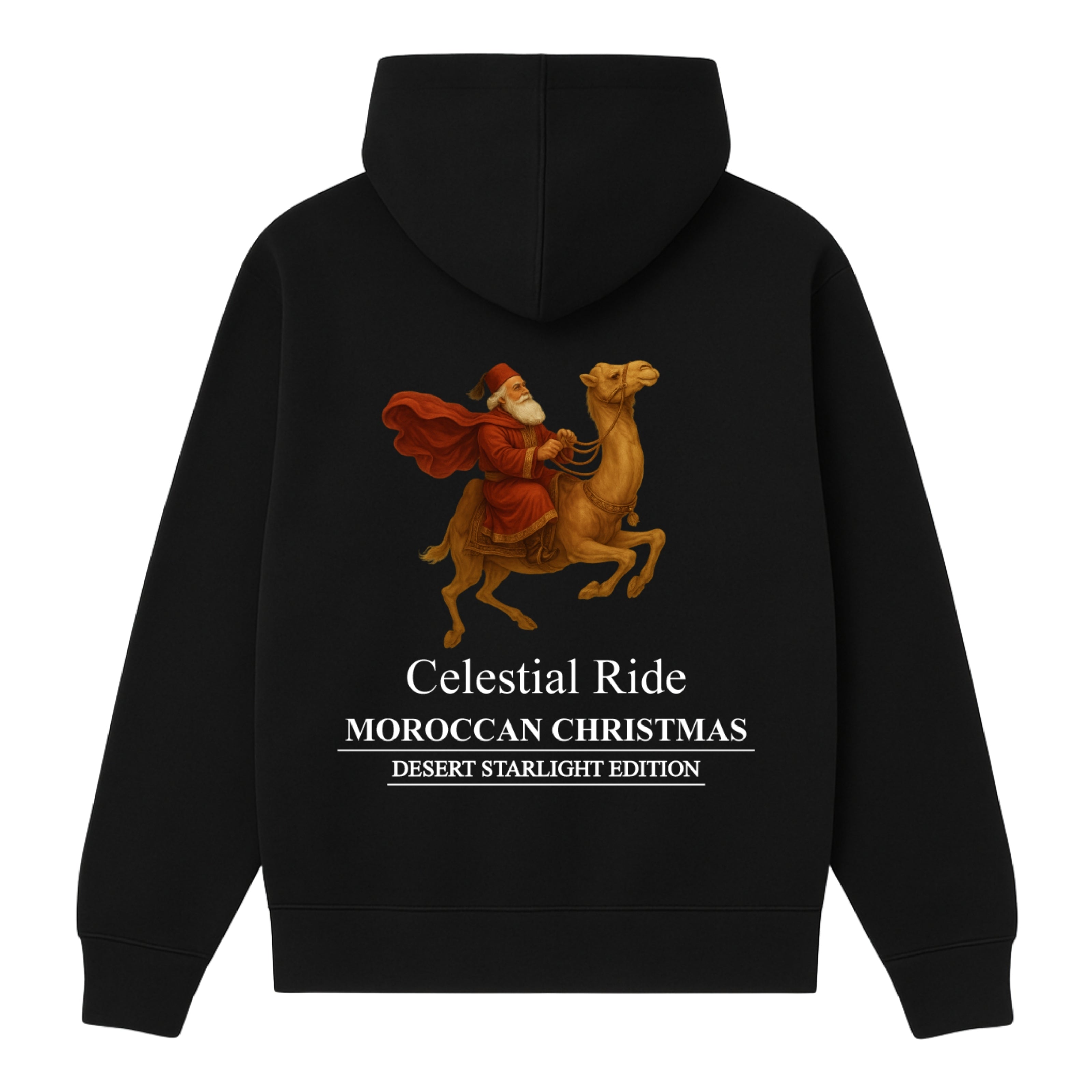 OverSize "CELESTIAL RIDE" Hoodie / MOROCCAN_CHRISTMAS Collection