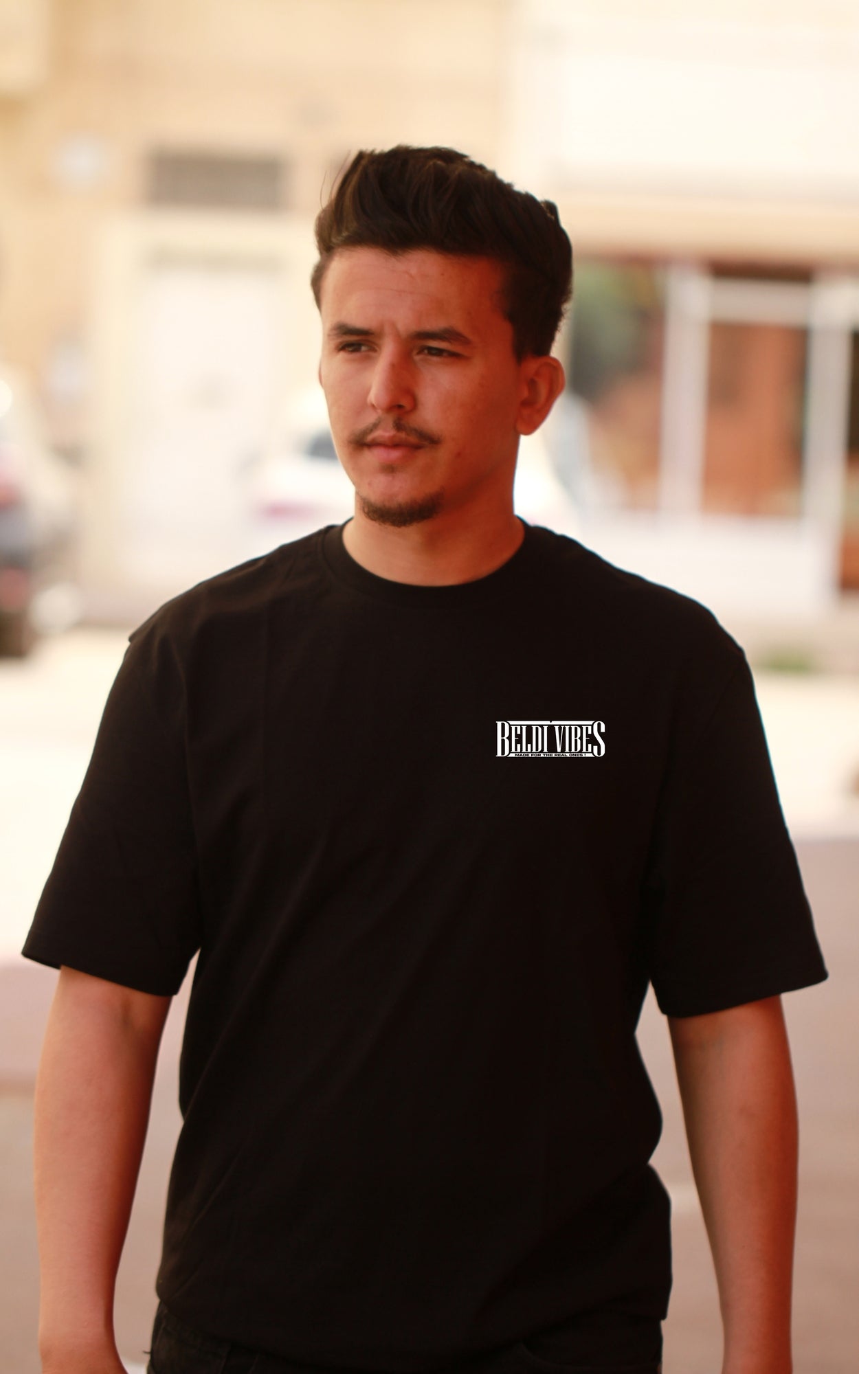 OverSize "CASABLANCA" T-shirt / BELDI_CITIES Collection