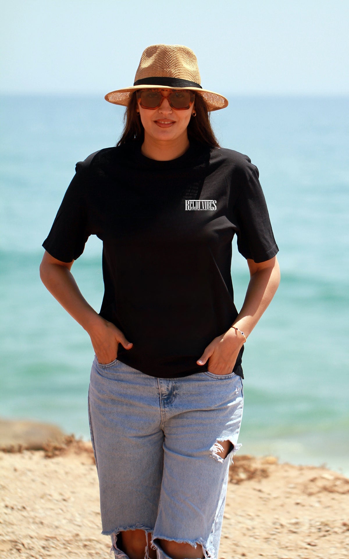 OverSize "TANGER" T-shirt / BELDI_CITIES Collection