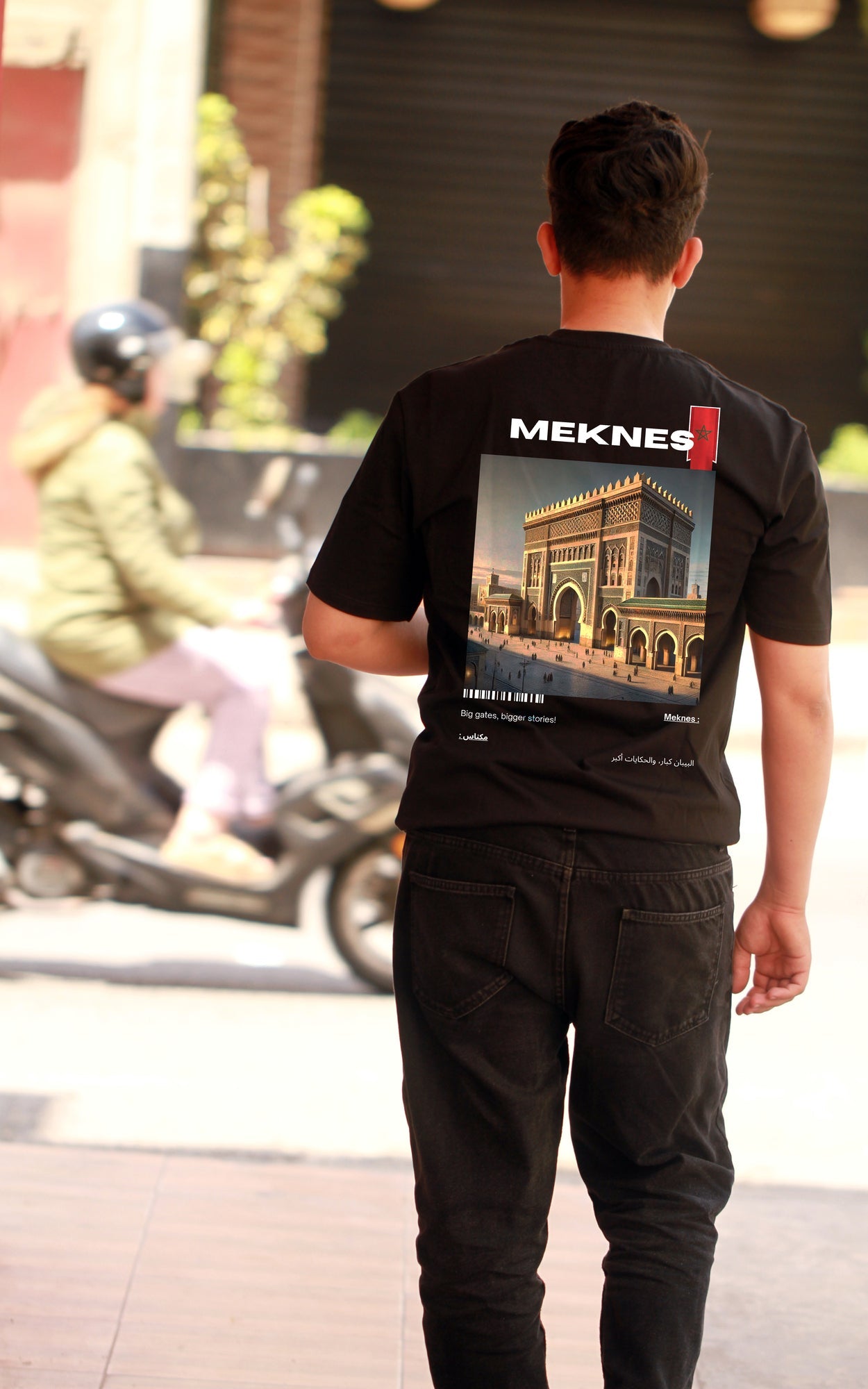 OverSize "MEKNES" T-shirt / BELDI_CITIES Collection