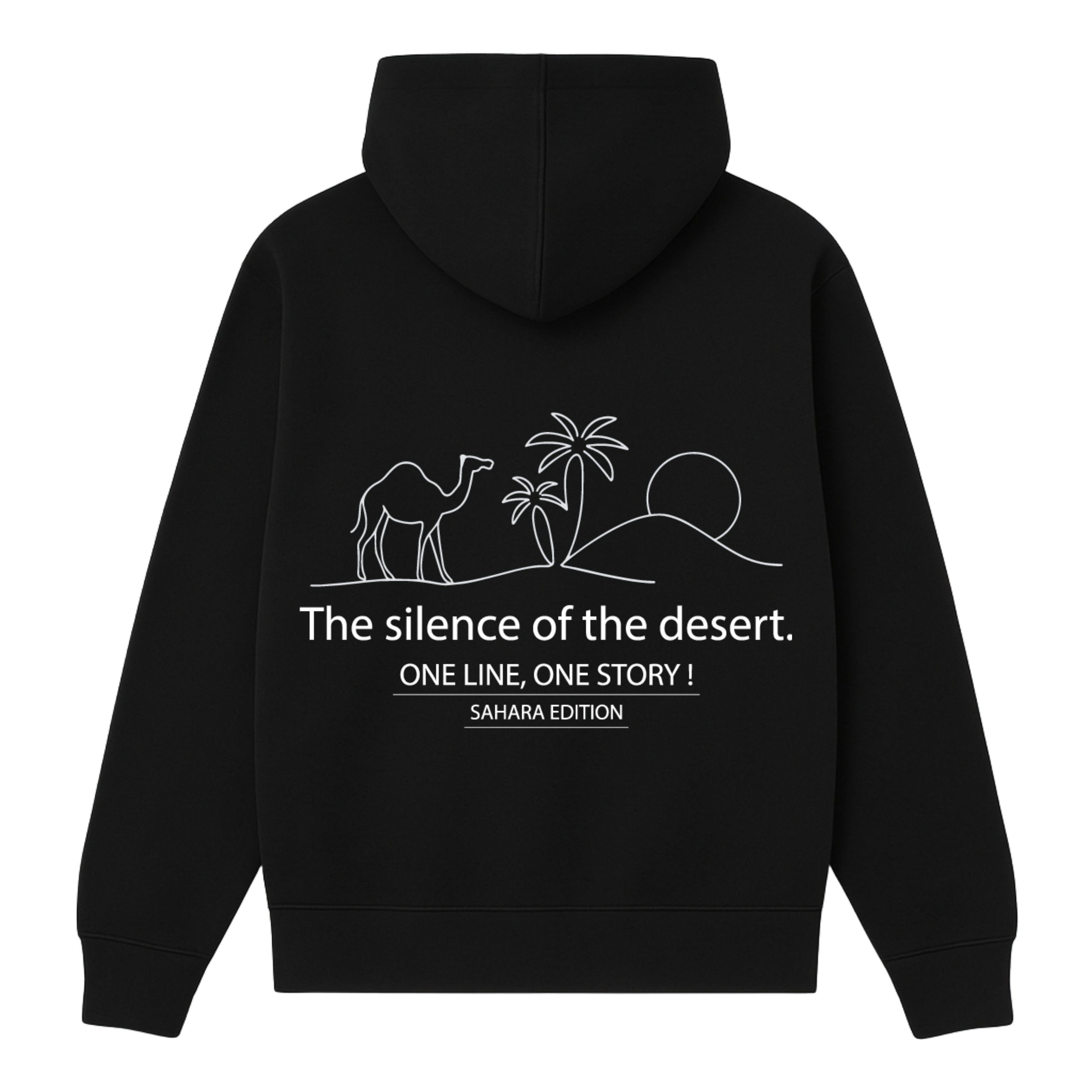 OverSize "DESERT" Hoodie/ ONE LINE _ ONE STORY Collection