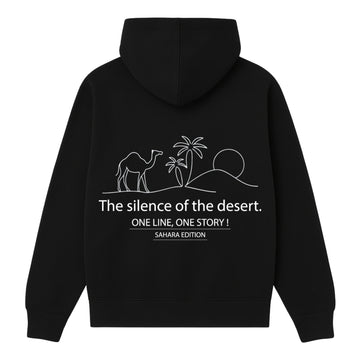OverSize "DESERT" Hoodie/ ONE LINE _ ONE STORY Collection