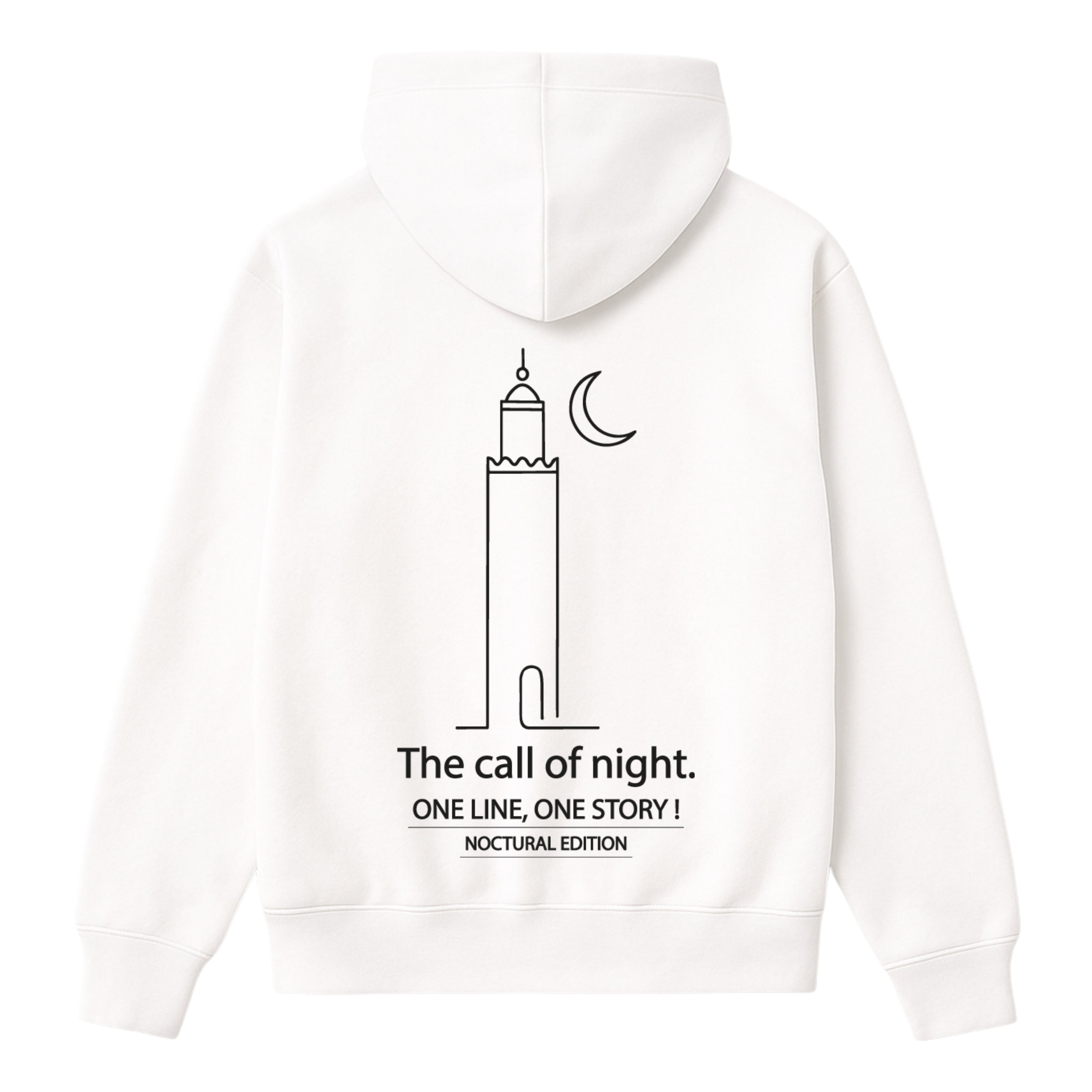 OverSize "MOSQUE" Hoodie/ ONE LINE _ ONE STORY Collection
