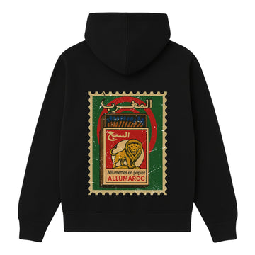 OverSize "ALUMETTES SBE3" Hoodie/ MOROCCAN NOSTALGIA Collection
