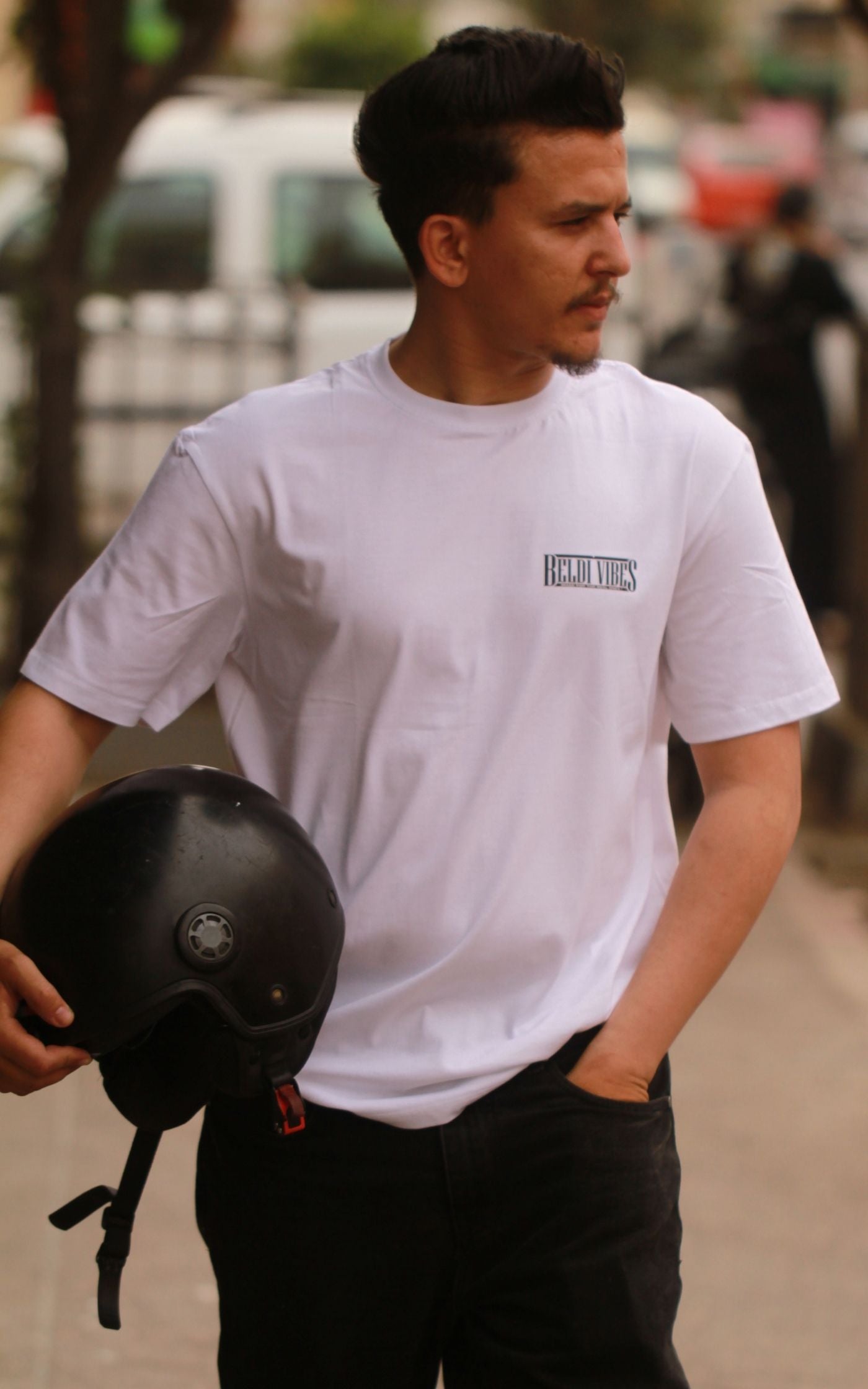 OverSize "MOHAMMEDIA" T-shirt / BELDI_CITIES Collection