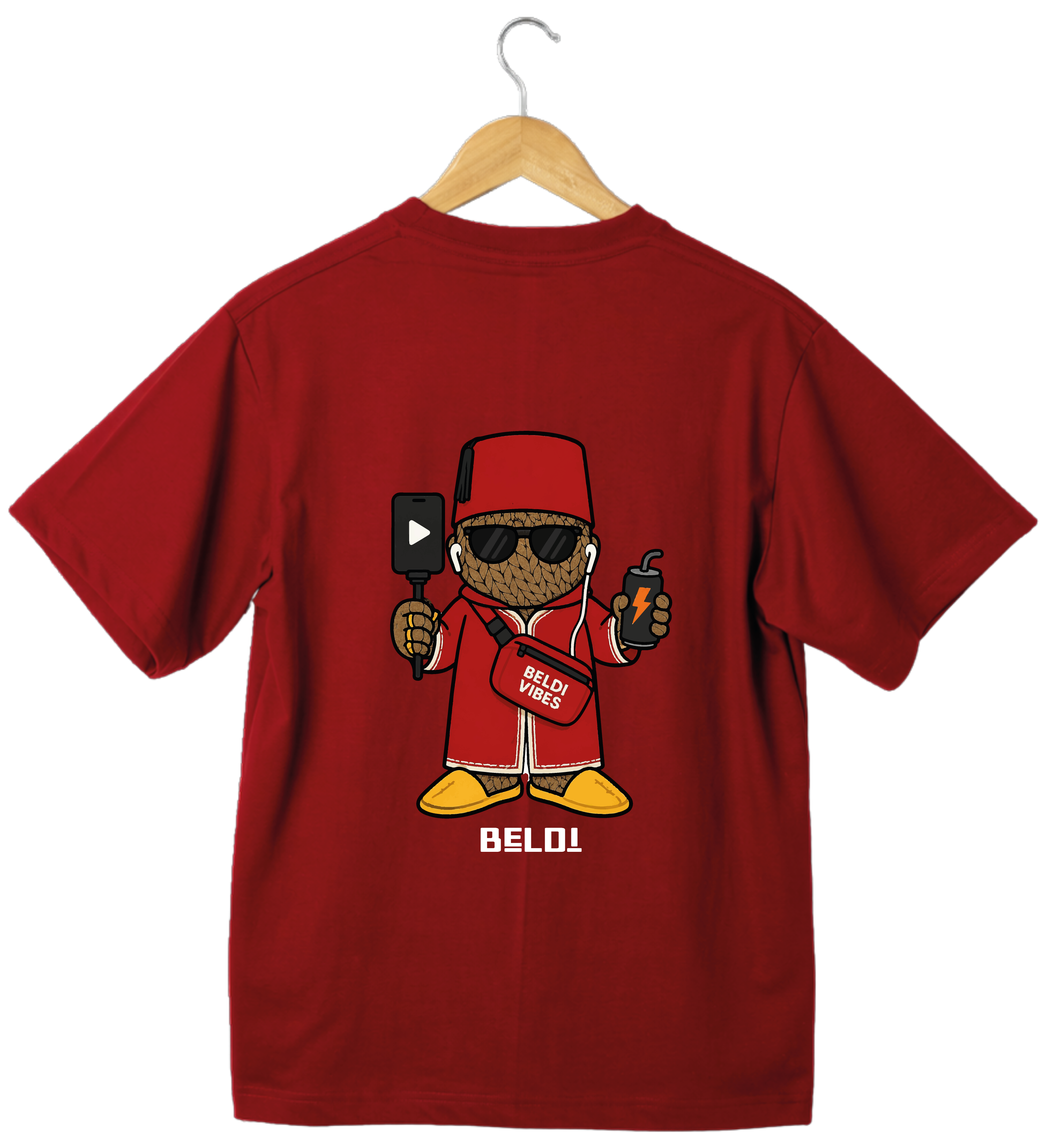 OverSize "BELDI MODE" T-shirt