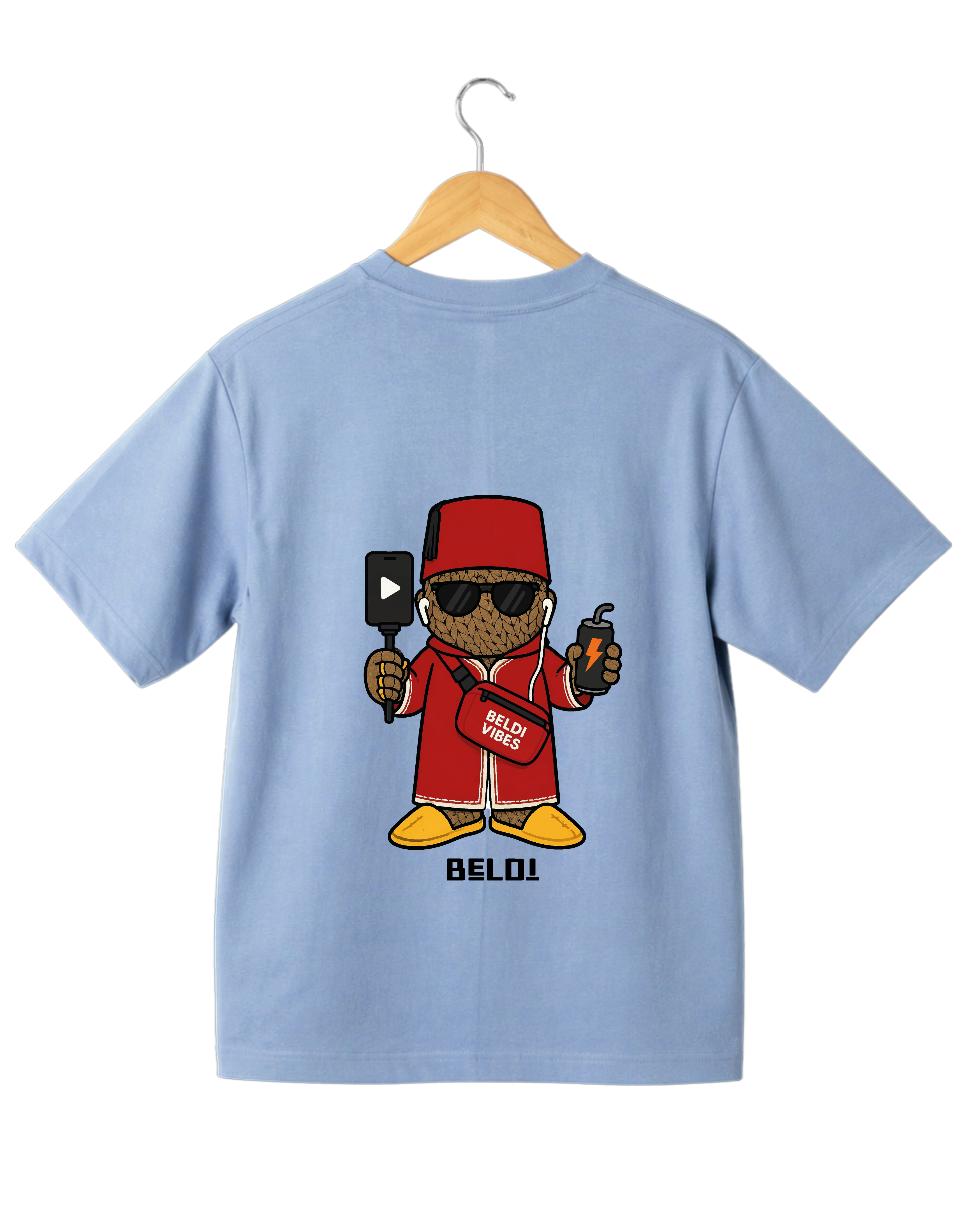 OverSize "BELDI MODE" T-shirt