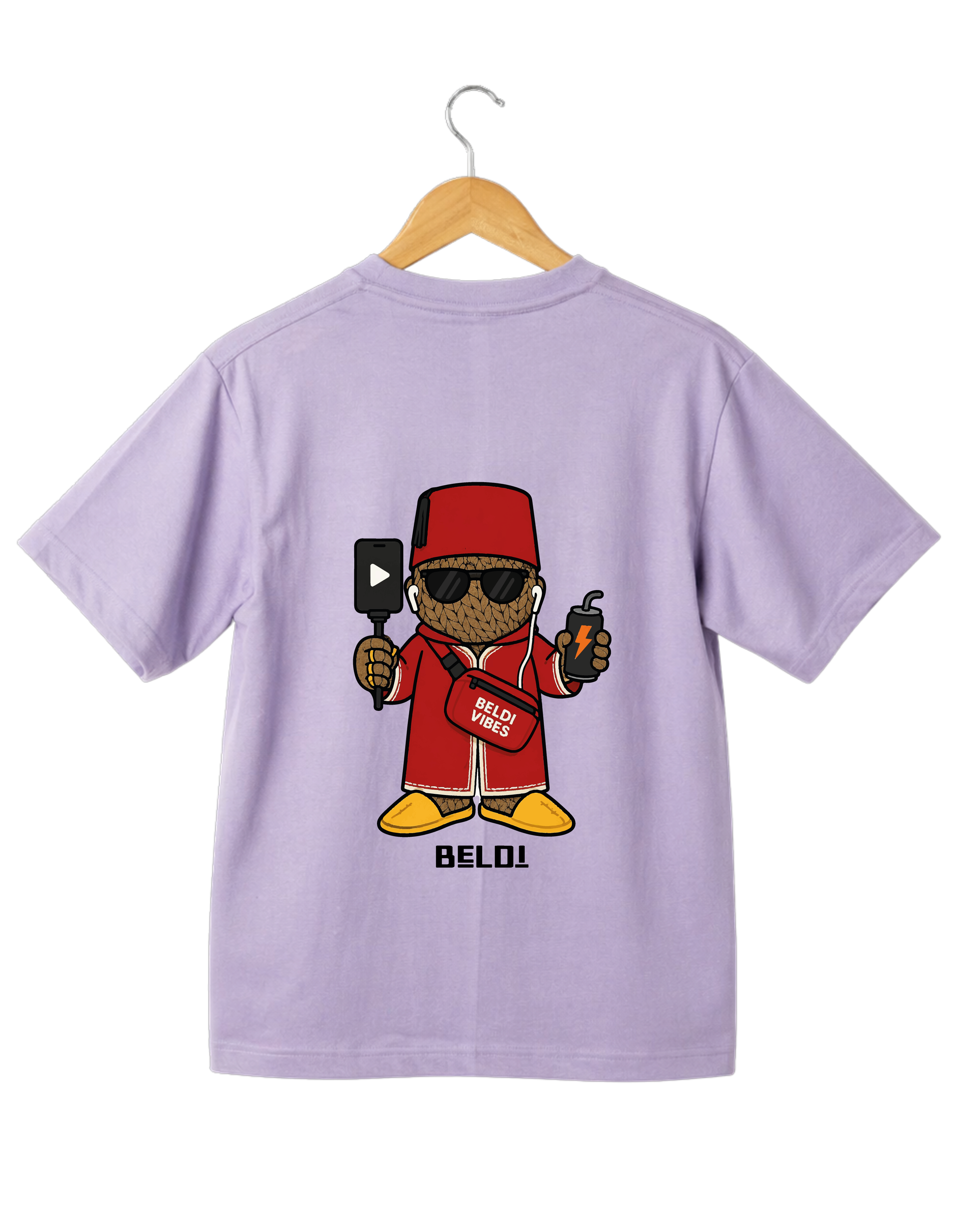 OverSize "BELDI MODE" T-shirt