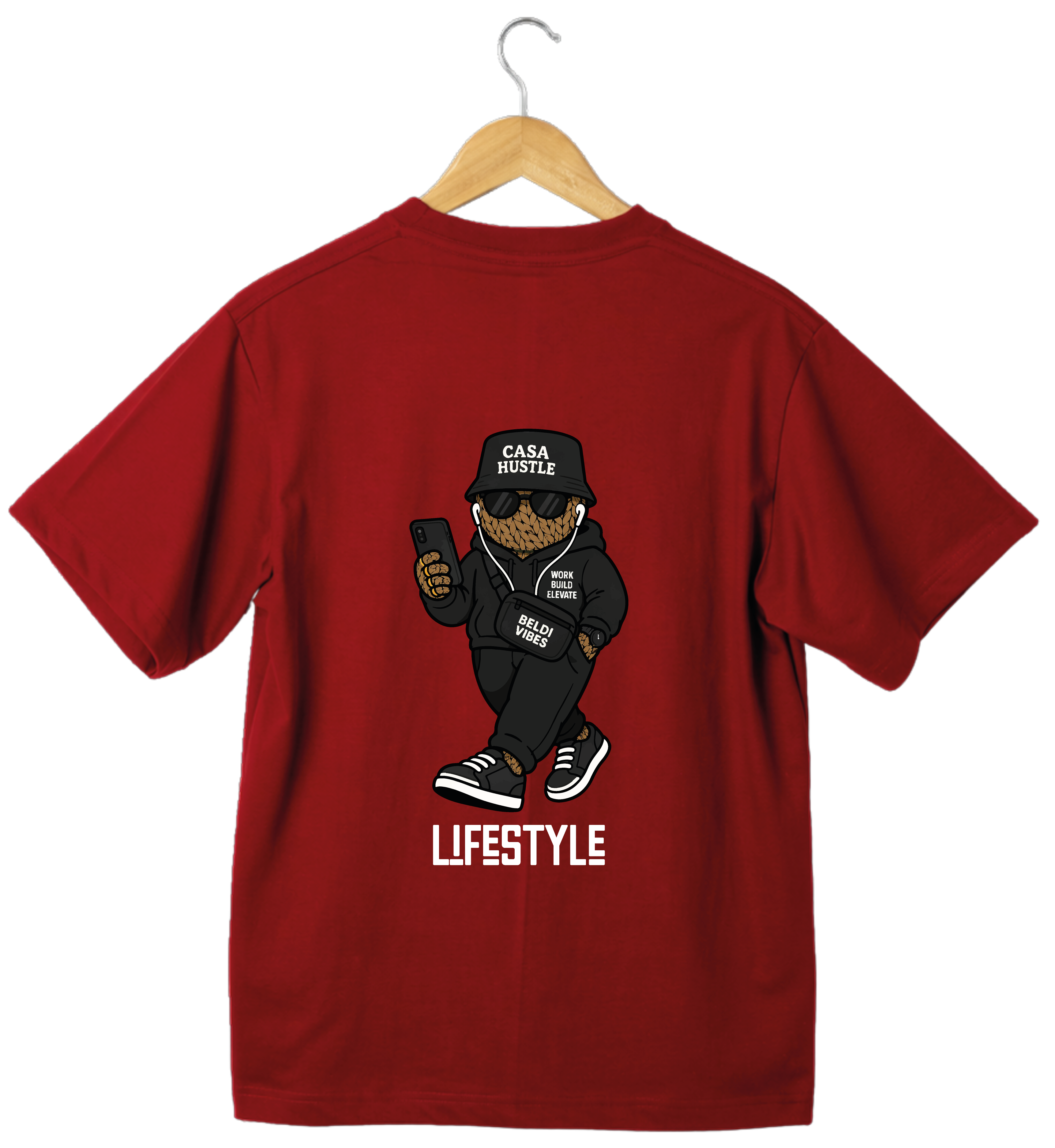 OverSize "CASA HUSTLE" T-shirt