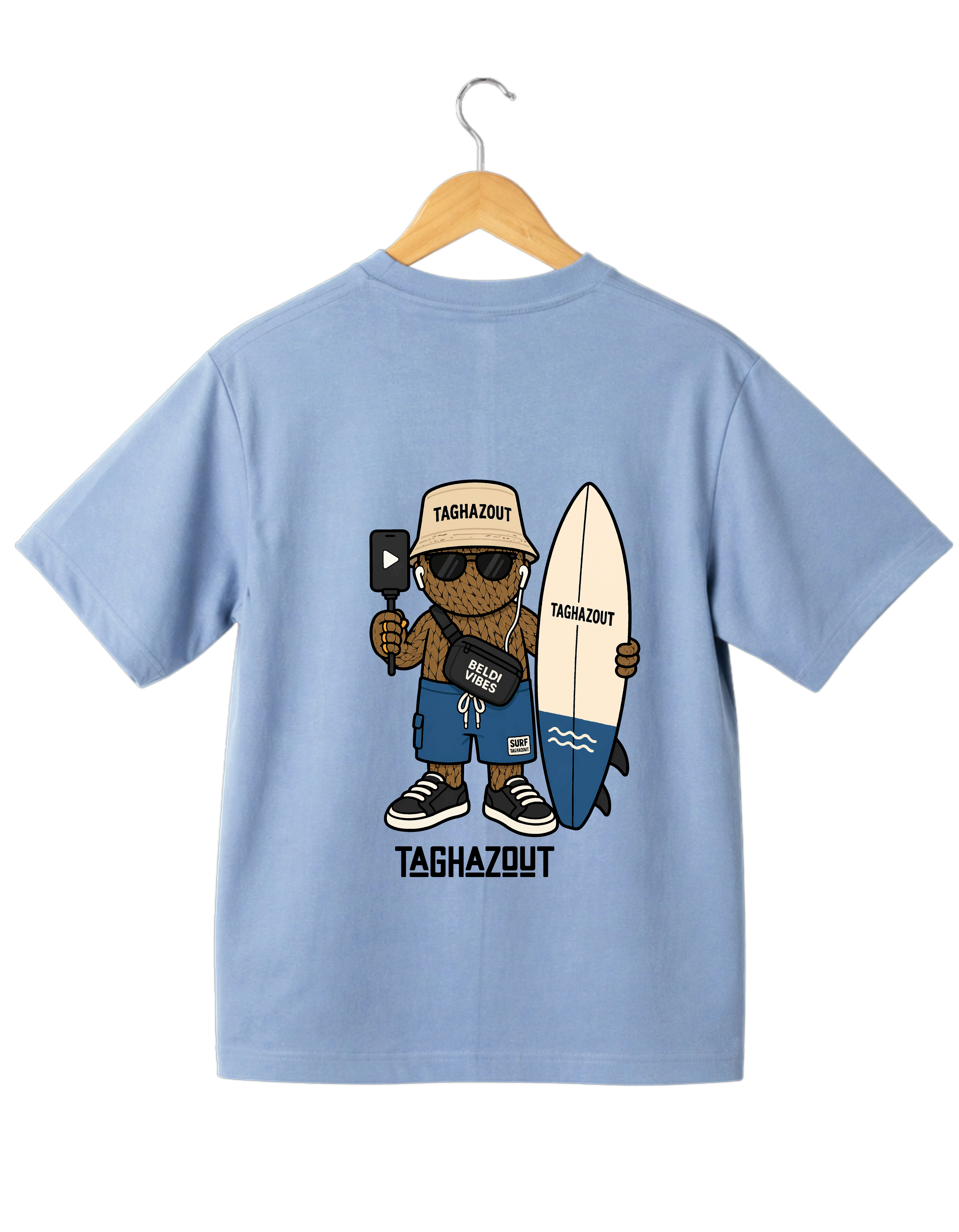 OverSize "SURF MODE" T-shirt