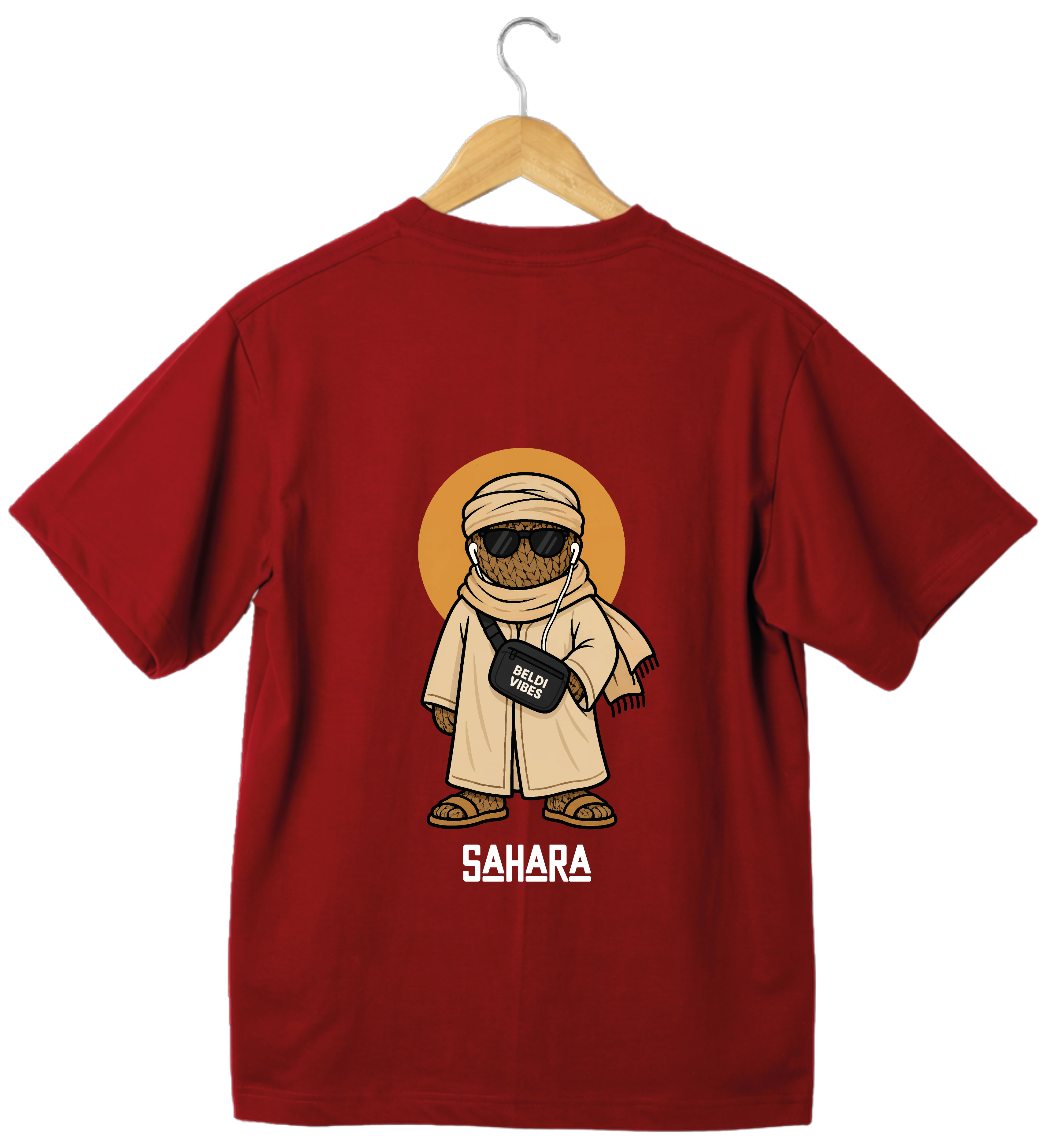 OverSize "DESERT DRIP" T-shirt