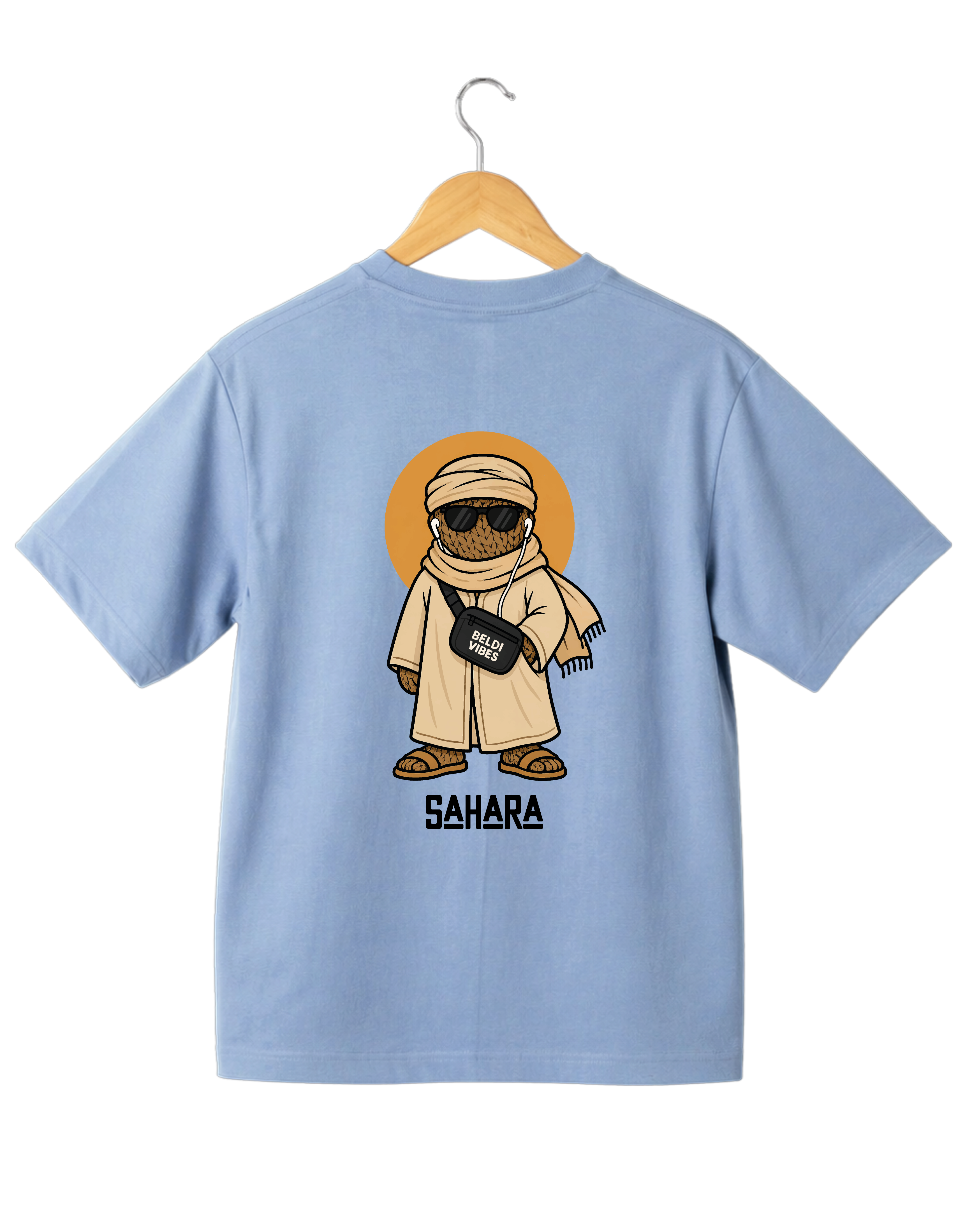 OverSize "DESERT DRIP" T-shirt