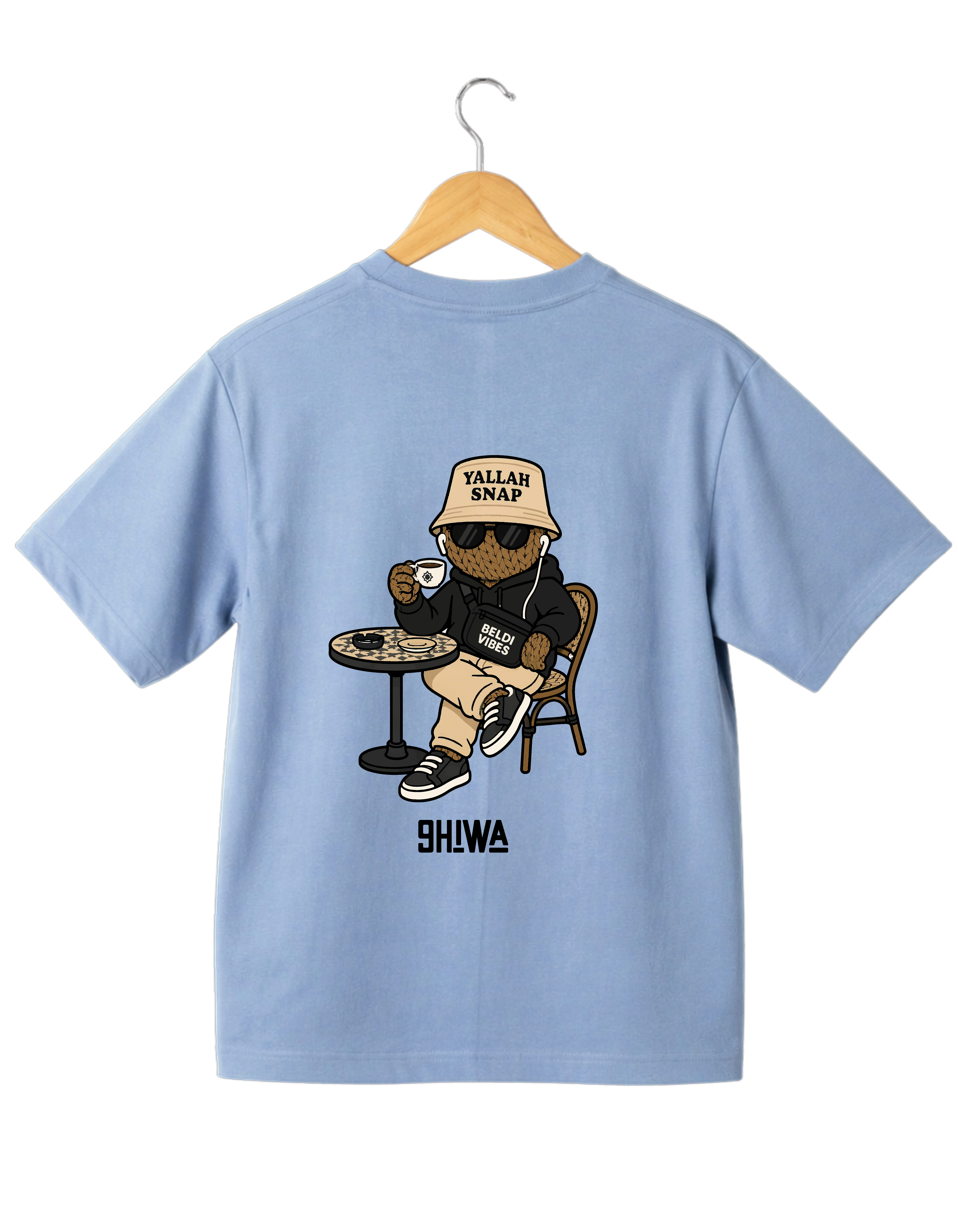 OverSize "CAFE MODE" T-shirt