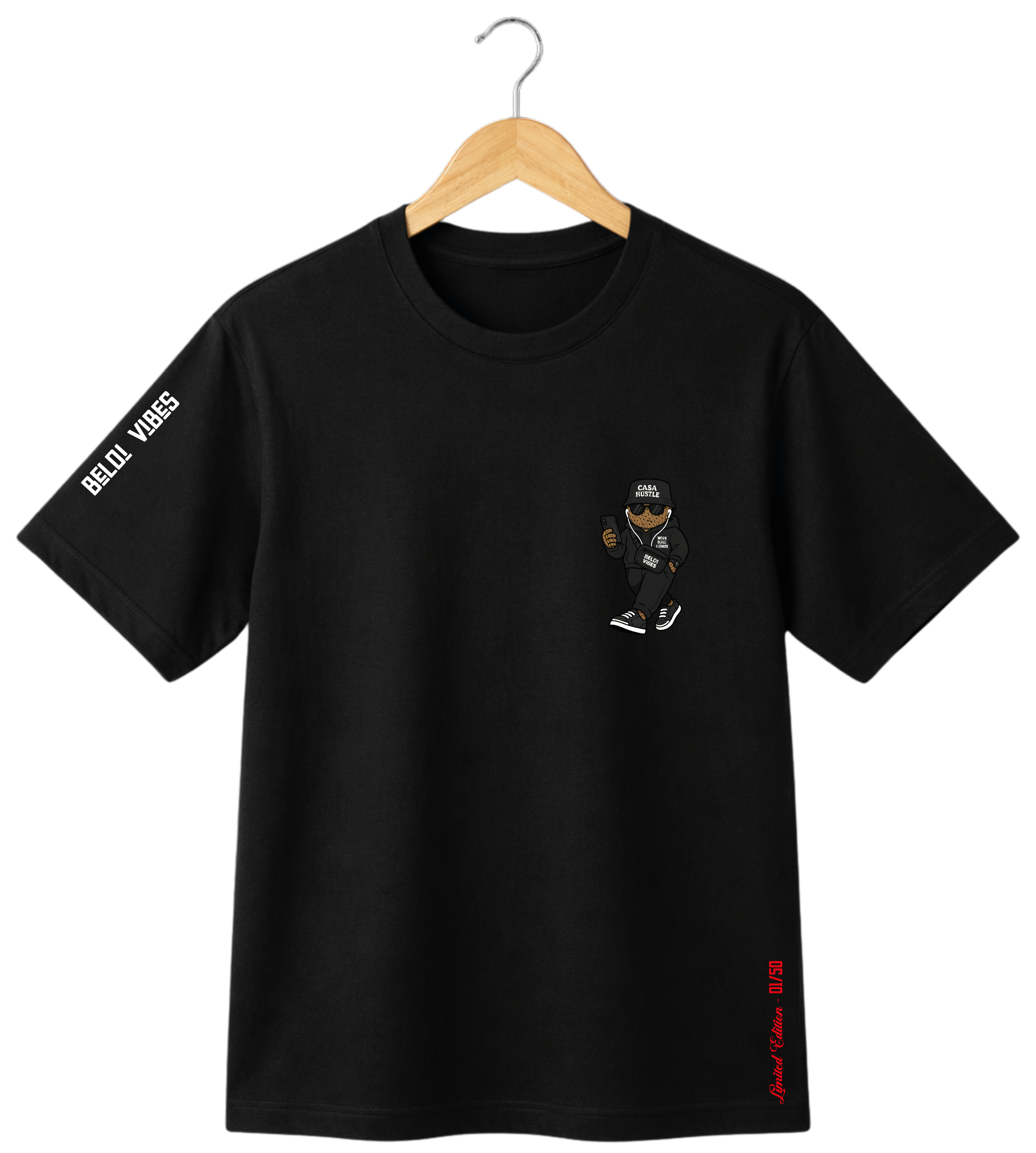 OverSize "CASA HUSTLE" T-shirt