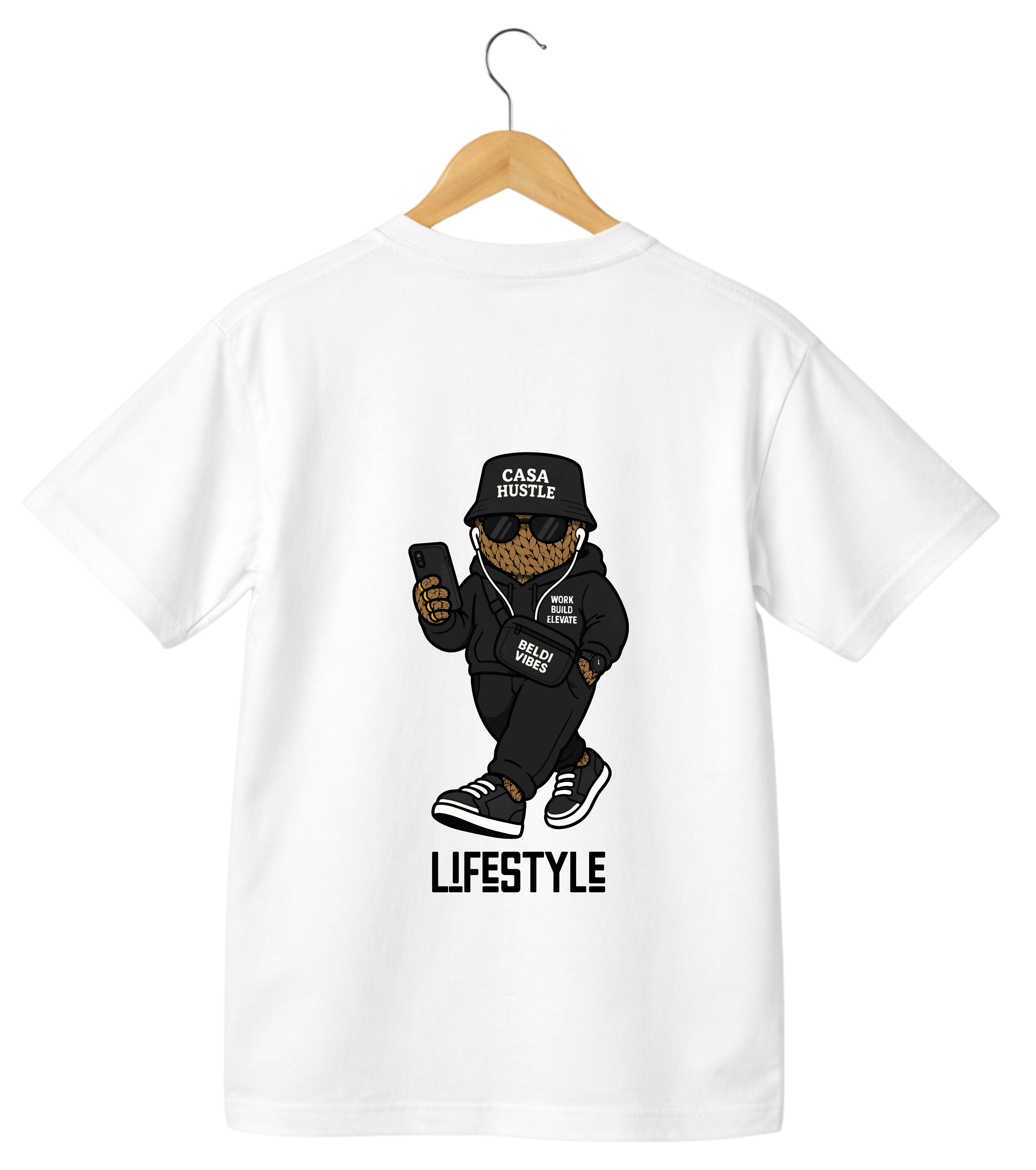 OverSize "CASA HUSTLE" T-shirt