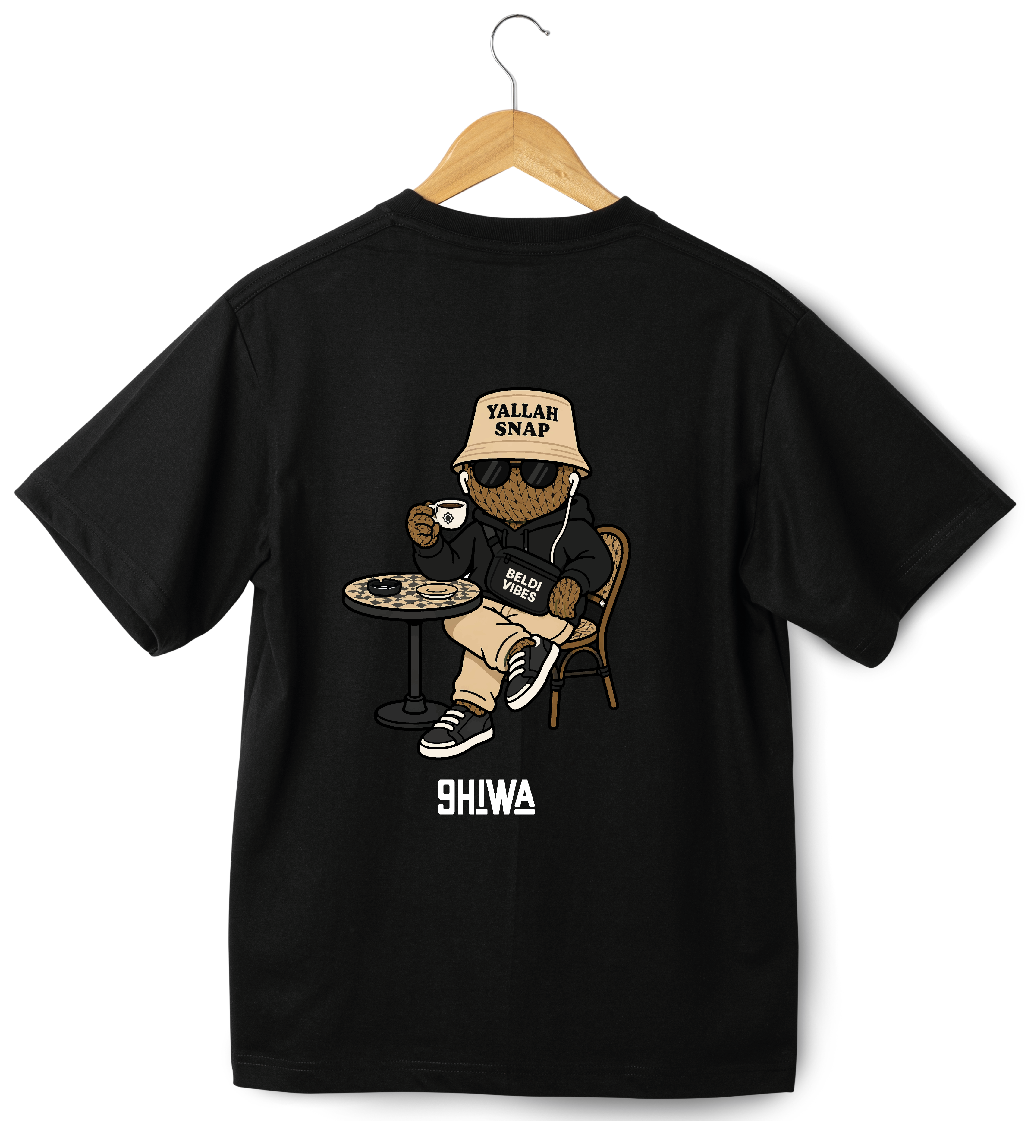 OverSize "CAFE MODE" T-shirt