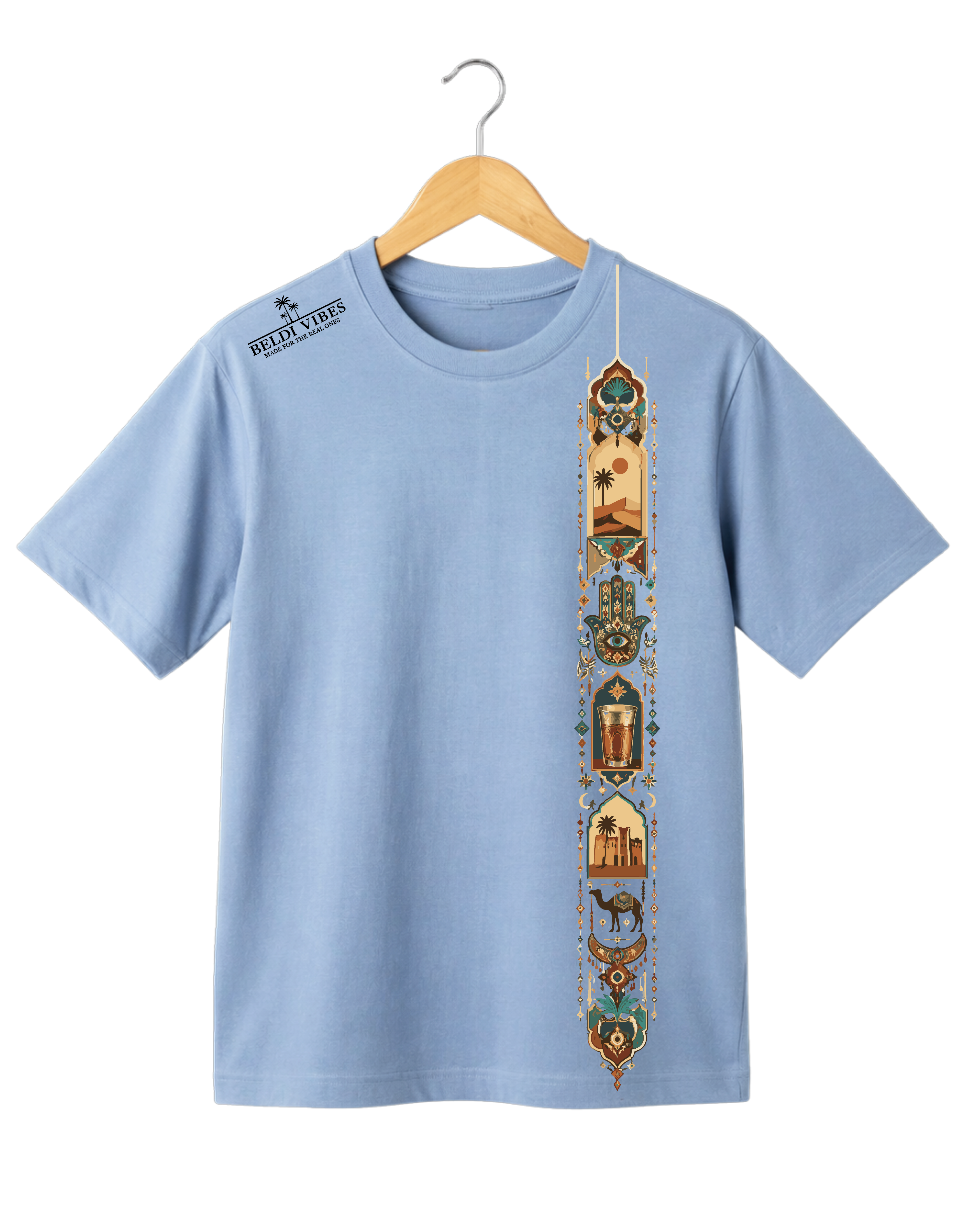 OverSize "POSTCARD DRIP" T-shirt
