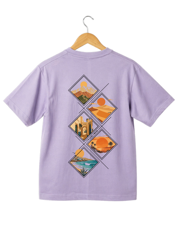 OverSize "POSTCARD DRIP" T-shirt