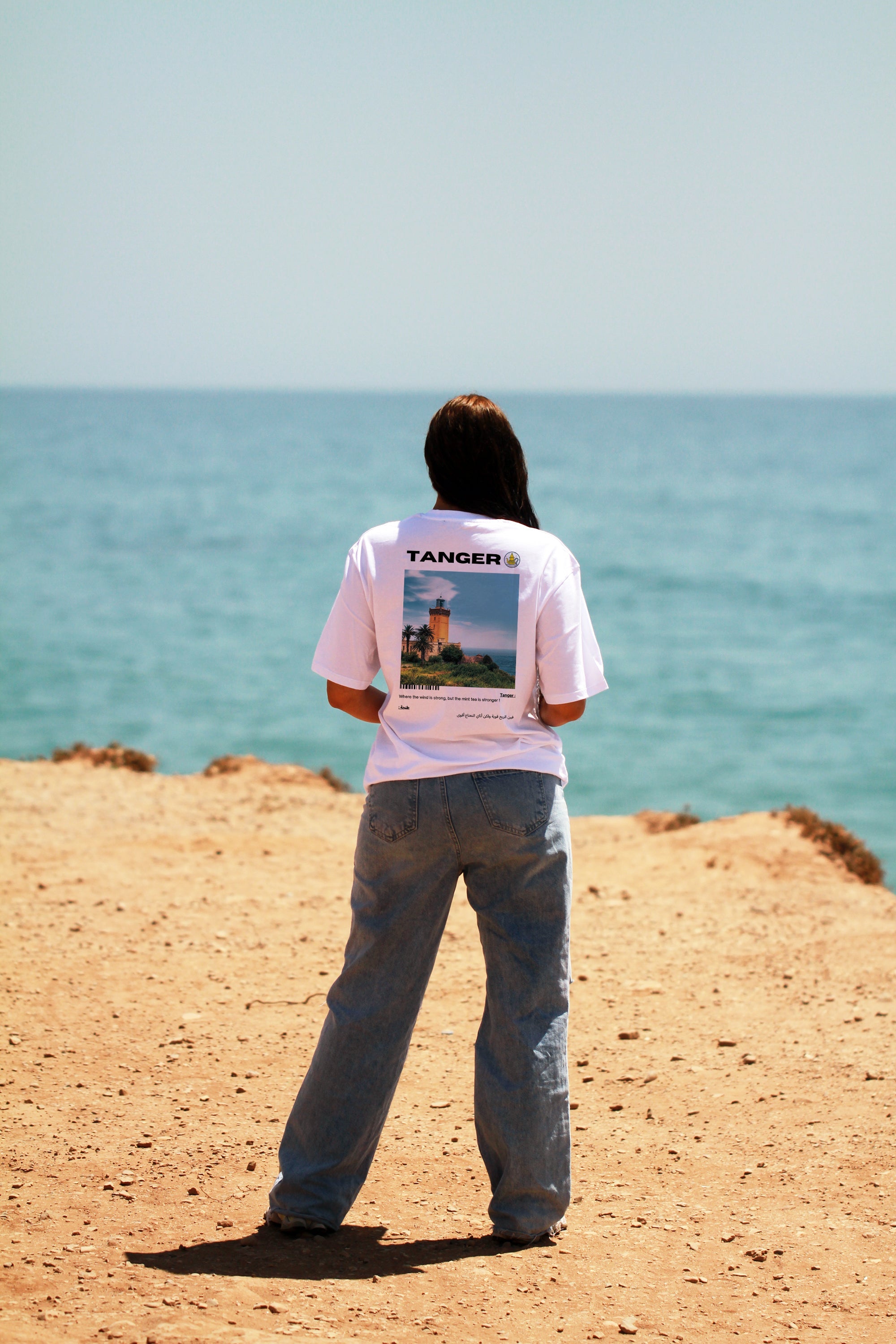 OverSize "TANGER" T-shirt / BELDI_CITIES Collection