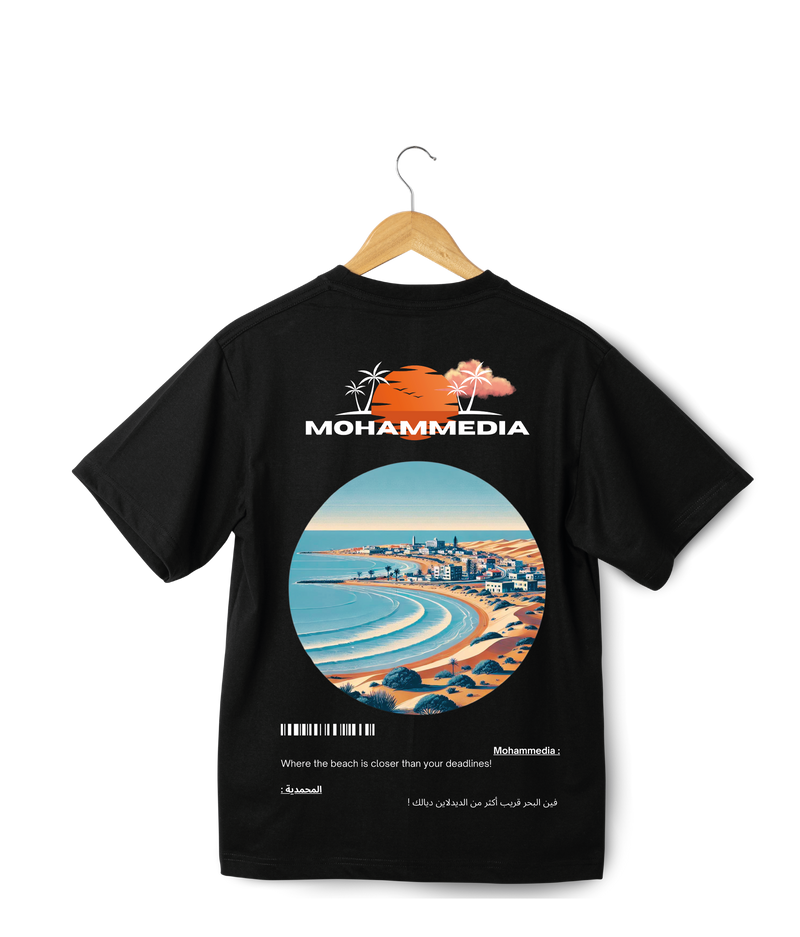 OverSize "MOHAMMEDIA" T-shirt / BELDI_CITIES Collection