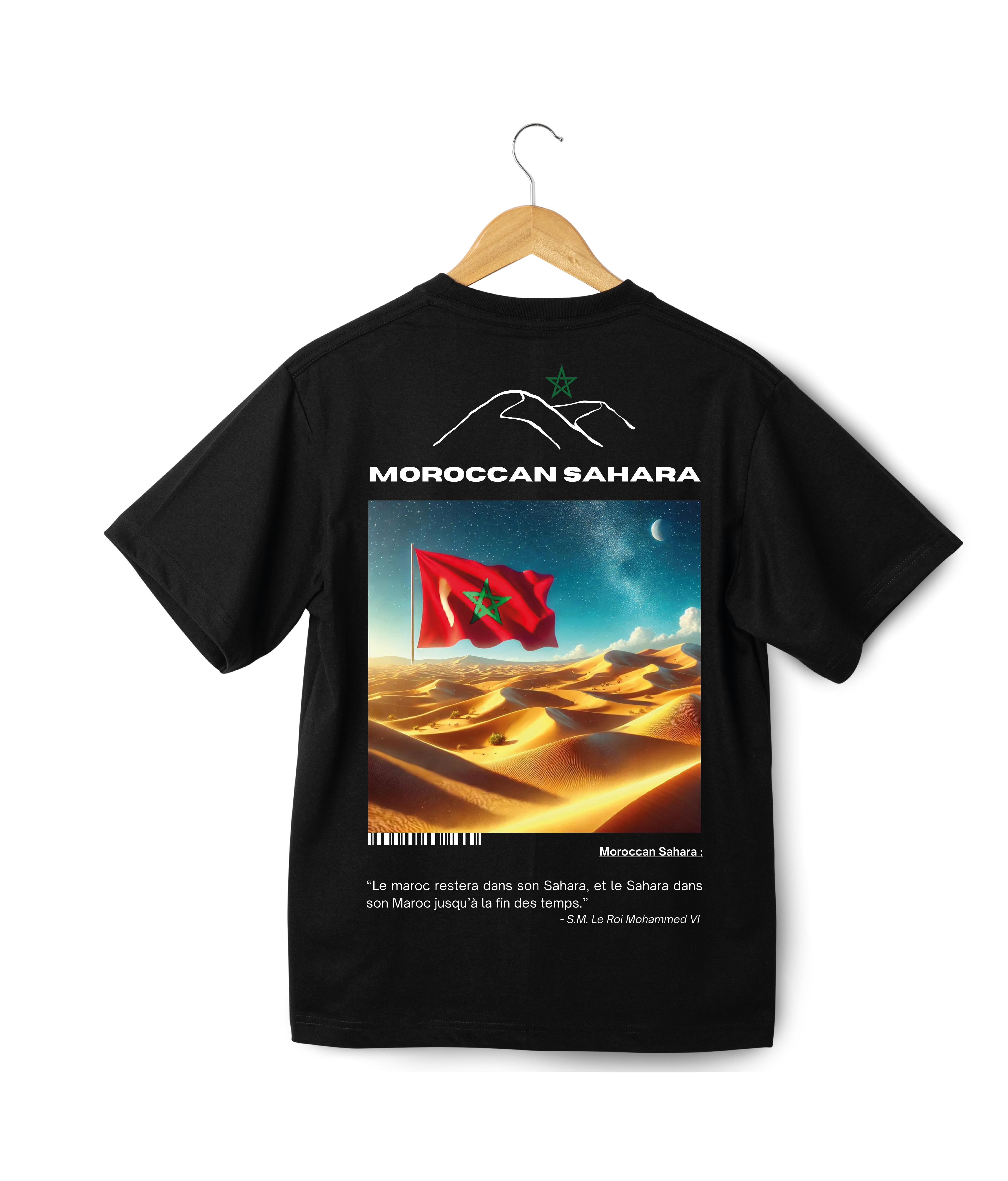 OverSize "MOROCCAN SAHARA" T-shirt / BELDI_CITIES Collection