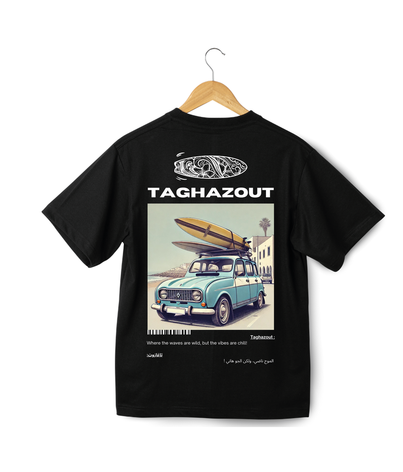 OverSize "TAGHAZOUT V1" T-shirt / BELDI_CITIES Collection