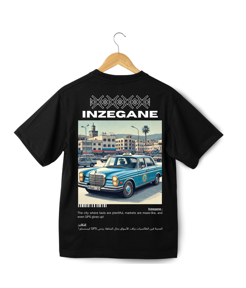 OverSize "INZEGANE" T-shirt / BELDI_CITIES Collection