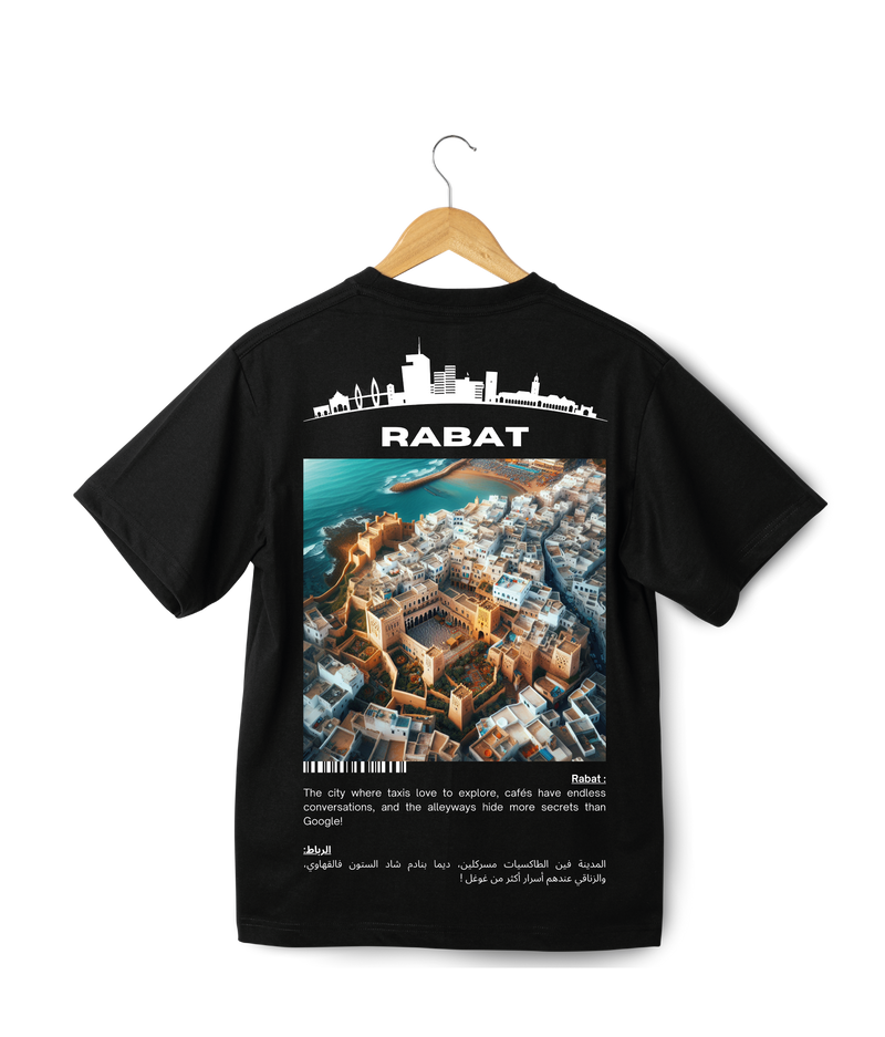 OverSize "RABAT" T-shirt / BELDI_CITIES Collection
