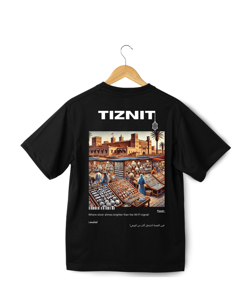 OverSize "TIZNIT" T-shirt / BELDI_CITIES Collection