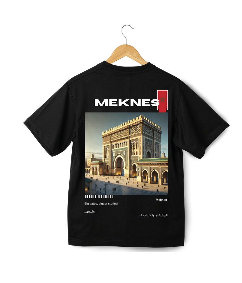 OverSize "MEKNES" T-shirt / BELDI_CITIES Collection