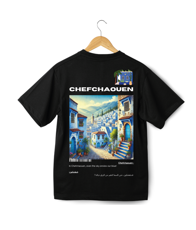OverSize "CHEFCHAOUEN" T-shirt / BELDI_CITIES Collection