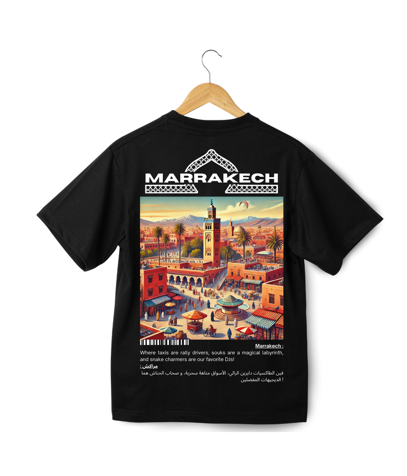 OverSize "Marrakech" T-shirt / BELDI_CITIES Collection