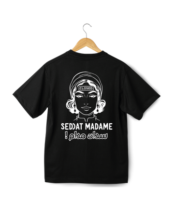OverSize "SEDDAT MADAME" T-shirt / MOROCCAN_QUOTES Collection