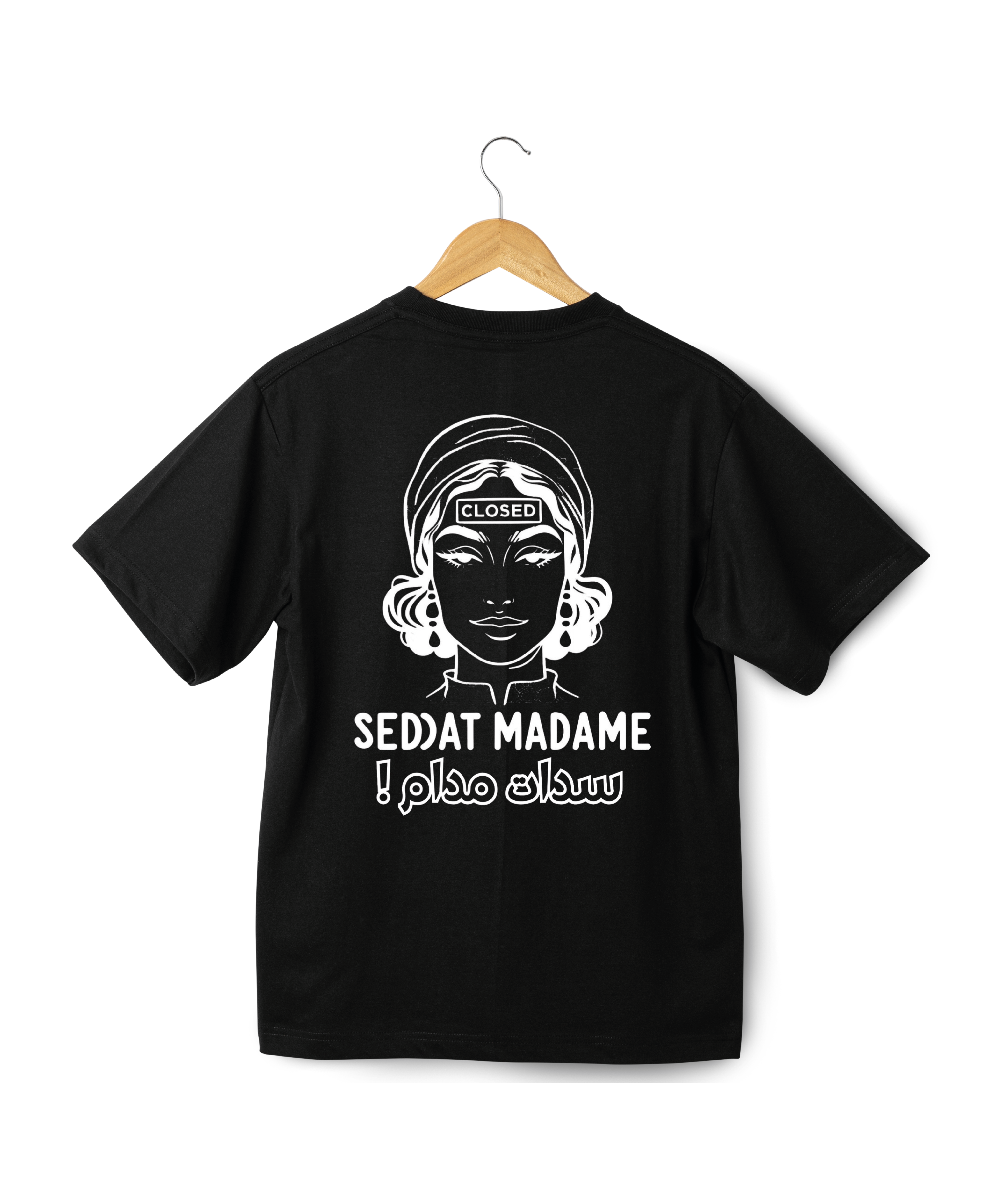 OverSize "SEDDAT MADAME" T-shirt / MOROCCAN_QUOTES Collection