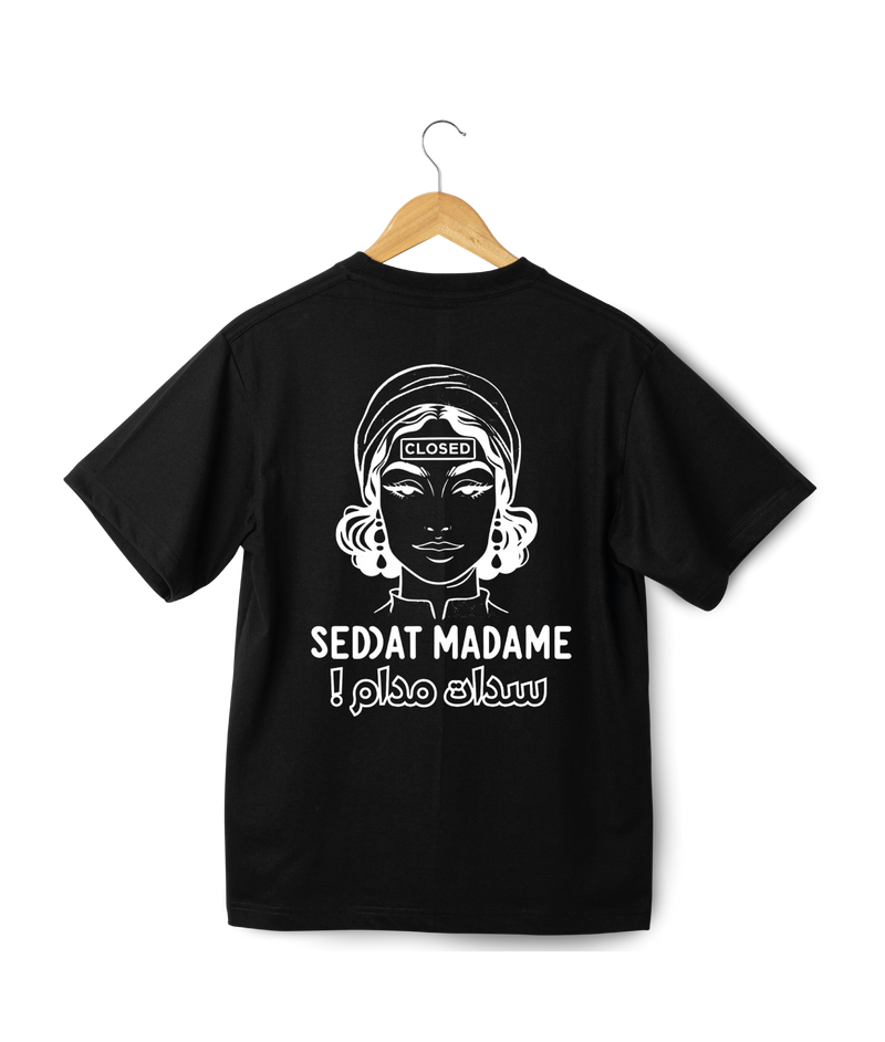 OverSize "SEDDAT MADAME" T-shirt / MOROCCAN_QUOTES Collection